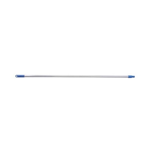 Aluminium Handle, Blue, 25 x 1500mm