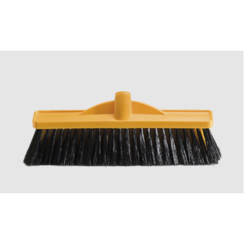 350mm Workshop Medium Stiff Poly Broom - Head Only