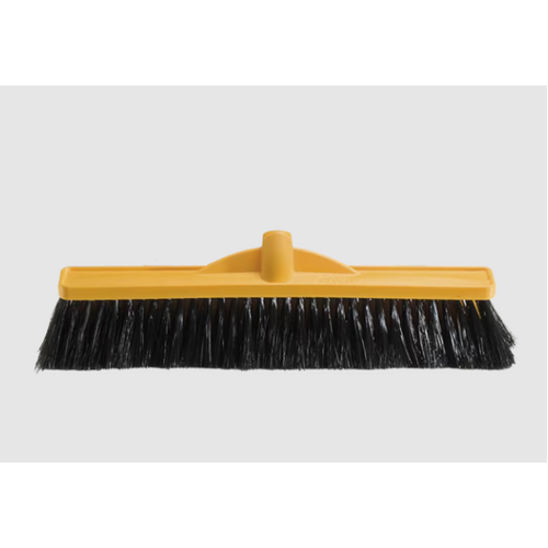 450mm Workshop Medium Stiff Poly Broom - Head Only