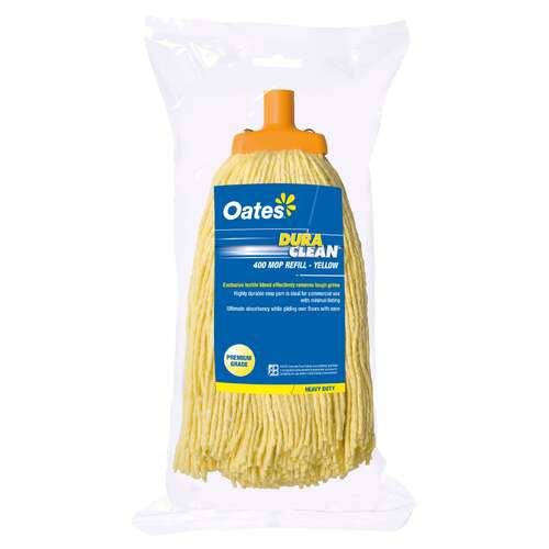 Oates Duraclean Mop, Yellow, 400g MH-DC-01Y