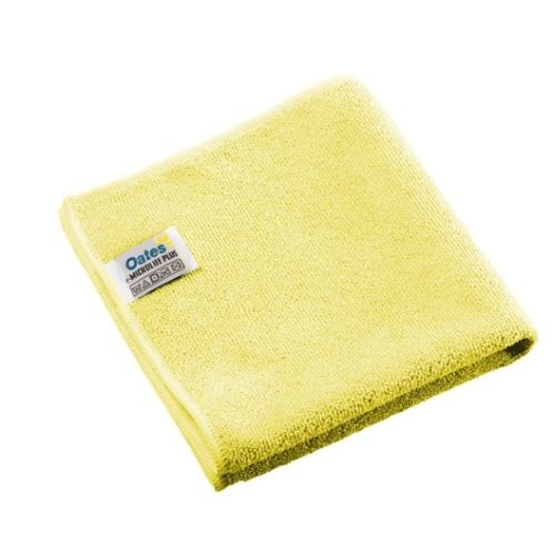 Oates r-MicroLife Plus Microfibre Cloth 38x38cm 5pk - Yellow