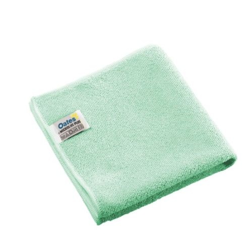 Oates r-MicroLife Plus Microfibre Cloth 38x38cm 5pk - Green