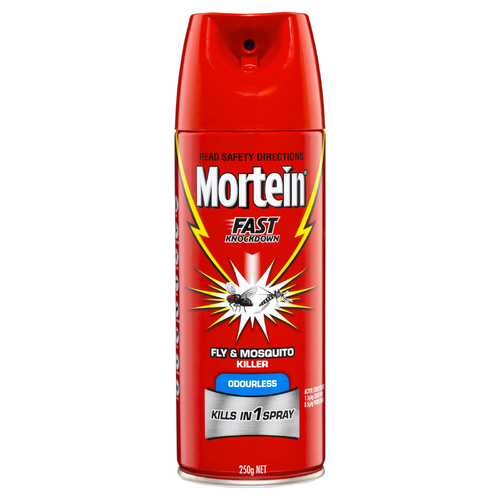 Mortein Odourless Fly & Insect Spray 250g - WA Only