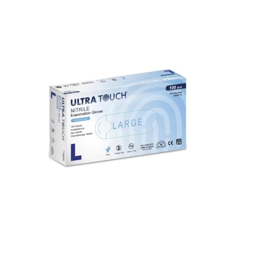 ULTRA TOUCH NITRILE BLUE PF (1000 Per Carton)