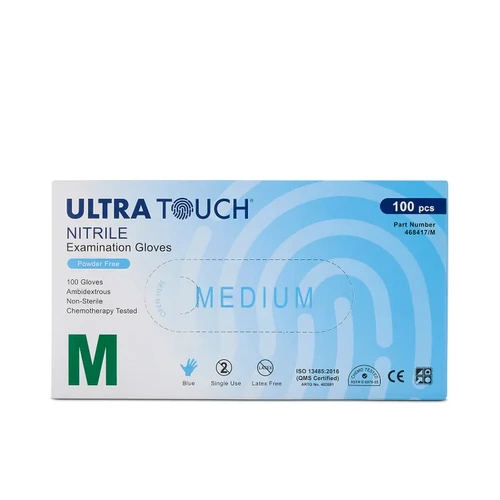 ULTRA TOUCH NITRILE BLUE PF (1000 Per Carton)  