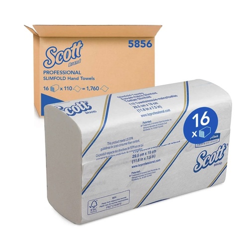 Scott Compact Hand Towel 16packs x 110Sheets