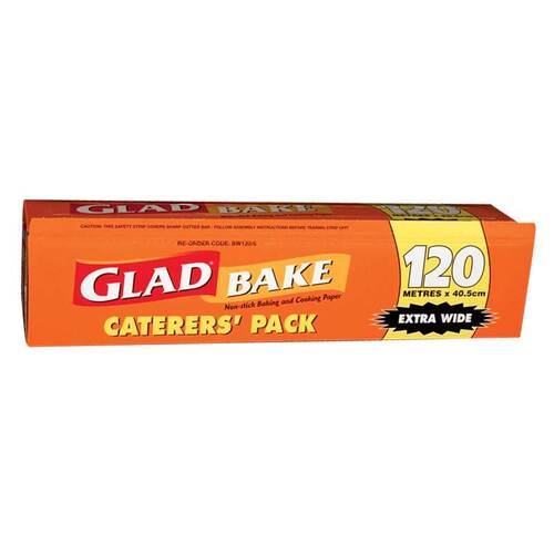 Glad Bake Baking Paper 40.5cm wide x 120m 