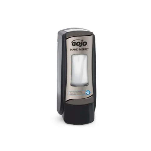 GOJO HAND MEDIC Chrome/Black ADX Manual Dispenser