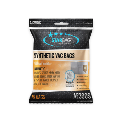 Starbag AF390S Synthetic Vaccuum Cleaner Bag 