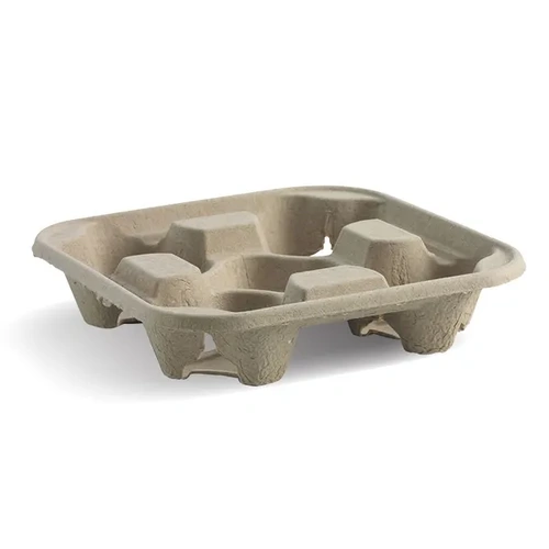 4-cup tray - natural