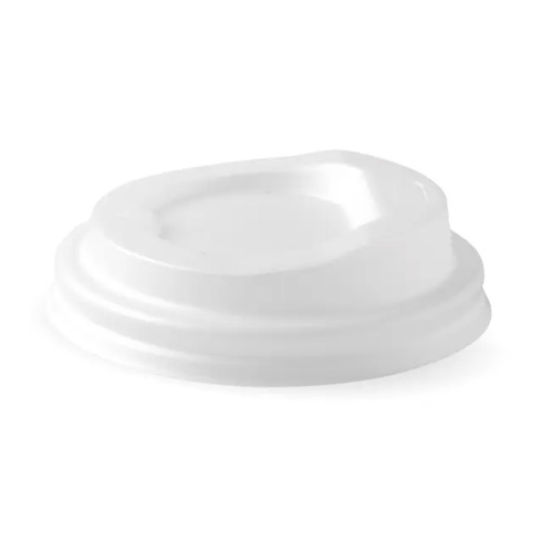 Biopak Coffee Cup Lid PLA Opaque Suit 90mm Cup, 1000 per case