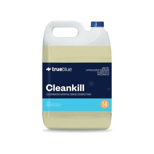 True Blue Cleankill Chlorinated Cleaner and Sanitiser 5L