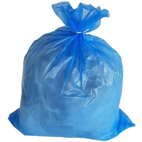 Blue HDPE Premium Garbage Bag Rolls