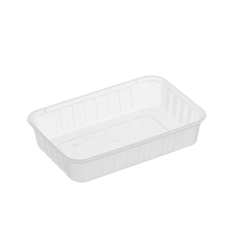 500mL Ribbed Rectangular Container