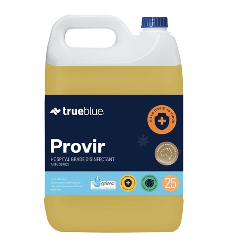 True Blue, Provir Hospital Grade Disinfectant 5L