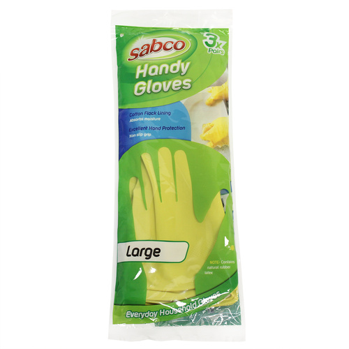 Handy Gloves Large 3Pk