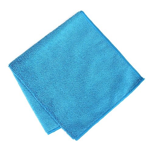 All Purpose Microfibre Cloths - Blue - 36cm x 36cm (50 in display box)