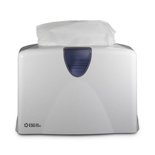 ESG Counter Mount Dispenser Gloss White
