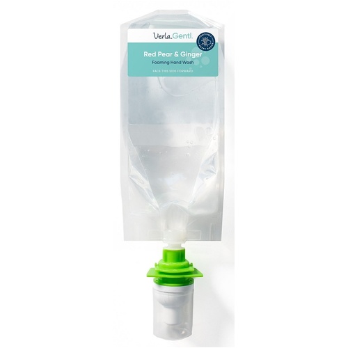 Verla Red Pear & Ginger 1L Foam Hand Wash, 6 refills per carton
