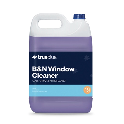 True Blue B&N Window Cleaner Glass, Chrome and Mirror Cleaner 5L