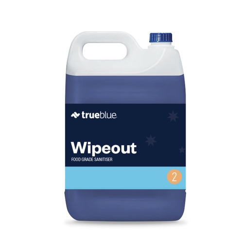 True Blue Wipeout Food Grade Sanitiser 5L