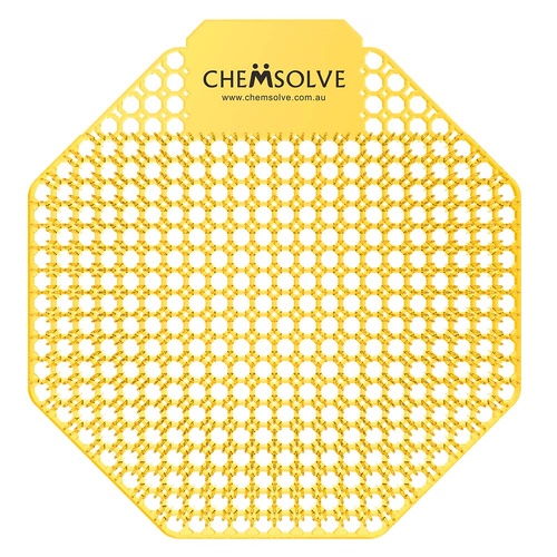 Ultimate 3D Urinal Screen - Mango Fragrance, Orange, 12 per pack